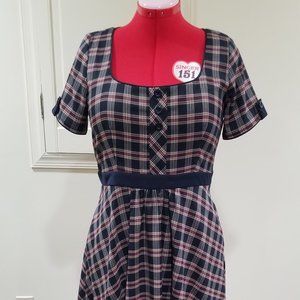Dancing Days by Banned plaid dress - Volup!